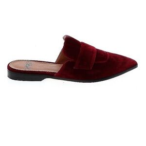 Sarto Franco Sarto Velvet Blood Red Mules New​​​